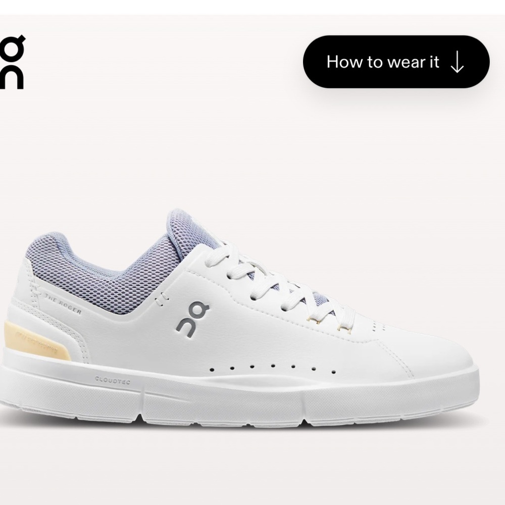 On Running THE ROGER AdvantageThe third tennis-inspired sneaker Size 6.5